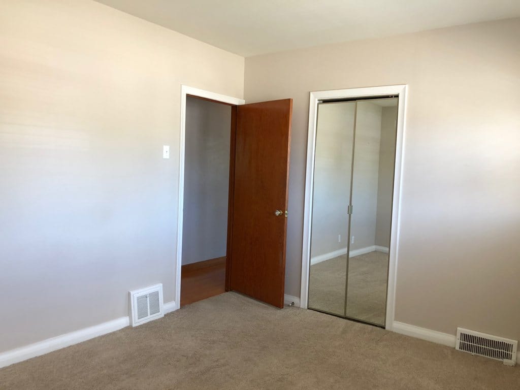 West bedroom closet.