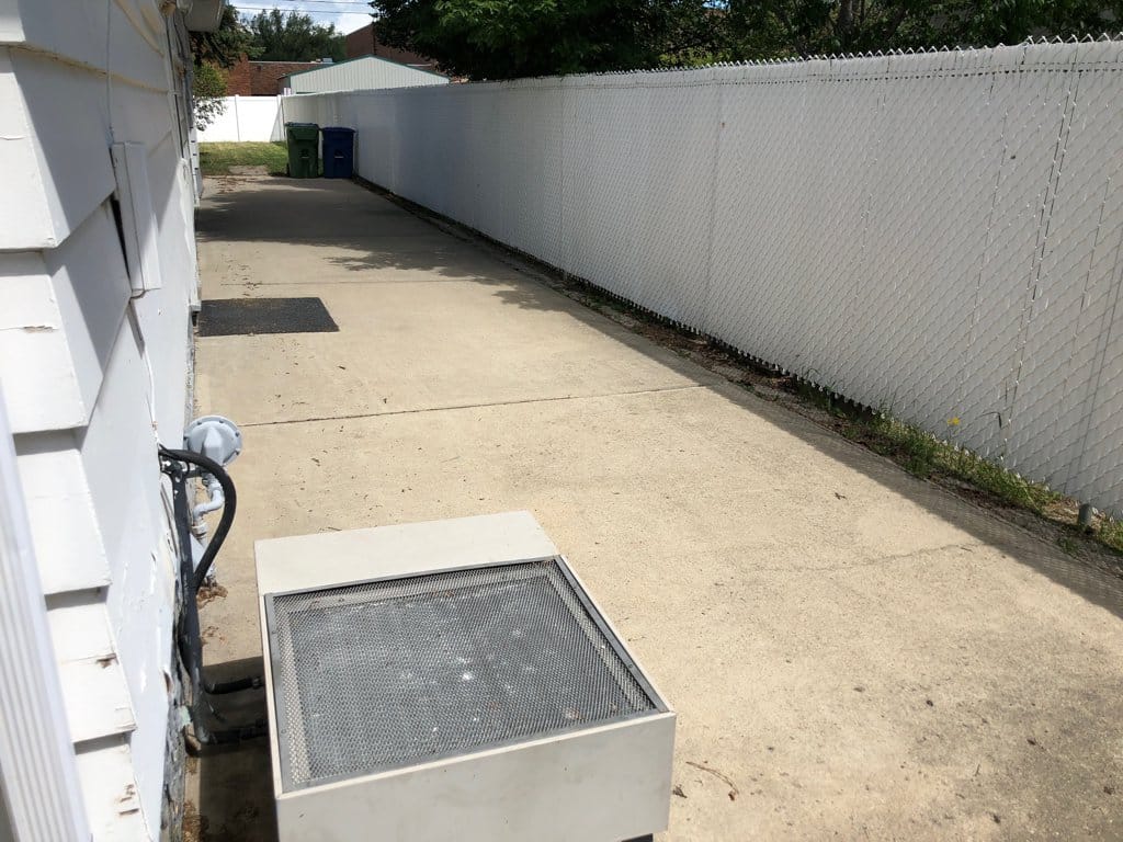 Patio is 700 sq ft.